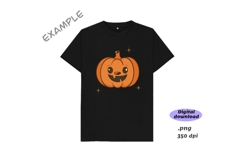 Halloween kawaii doodle cliparts, Halloween png Product Image 4