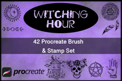 Witching Hour | 42 Brush | Procreate | Halloween Product Image 1