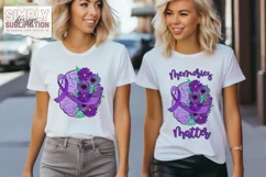 Memories Matter | Dementia | Alzheimers | Purple Ribbon Png Product Image 2