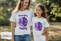 Memories Matter | Dementia | Alzheimers | Purple Ribbon Png Product Image 3