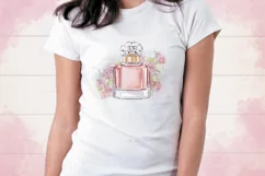 Parfum Watercolor Clipart, sublimation PNG Product Image 4