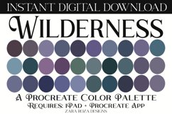 Wilderness - Procreate Color Palette Product Image 1