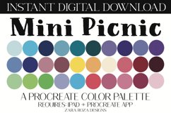Mini Picnic - Procreate Color Palette Product Image 1
