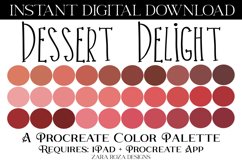 Dessert Delight - Procreate Color Palette Product Image 1