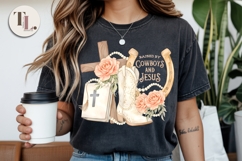 Raised by Cowboys and Jesus | Western Png Product Image 2