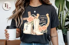 Raised by Cowboys and Jesus | Western Png Product Image 2