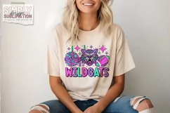 Wildcats School Spirit |Mascot | Football Sublimation Png Product Image 3