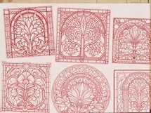 Procreate, 10 stained glass outlined designs Product Image 3