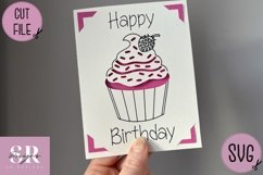 Birthday card insert bundle | Paper cutting | Cricut Joy svg Product Image 2