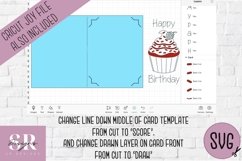 Birthday card insert bundle | Paper cutting | Cricut Joy svg Product Image 12