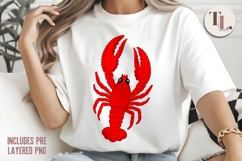 3D Layered Crawfish SVG Cut file | Print and Cut | SVG | DXF Product Image 4