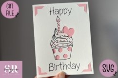 Birthday card insert bundle | Paper cutting | Cricut Joy svg Product Image 4