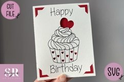 Birthday card insert bundle | Paper cutting | Cricut Joy svg Product Image 9