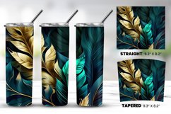 Colorful Leaves Tumbler Wrap Bundle PNG Product Image 8