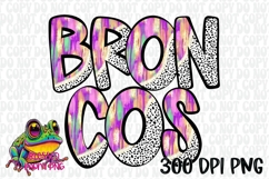Broncos Brushstrokes Dalmatian Mascots Product Image 1