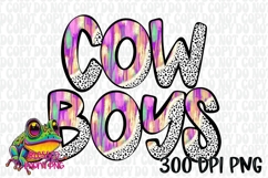 Cowboys Brushstrokes Dalmatian Mascots Product Image 1