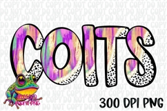 Colts Brushstrokes Dalmatian Mascots Product Image 1