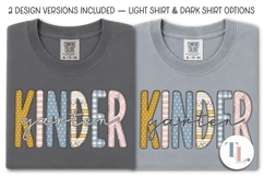 Cute Back to School PNG | Kindergarten Sublimation Design Product Image 3