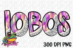 Lobos Brushstrokes Dalmatian Mascots Product Image 1
