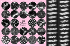 210 Procreate Volcano Fire Warm Texture Interior brushes Product Image 2