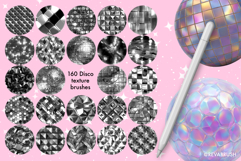 160 Procreate &amp; Photoshop Disco Texture brushes Product Image 2