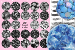 210 Procreate Crystal &amp; Diamonds Interior Texture brush Product Image 6