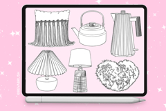 635 Procreate Interior Bundle brushes Product Image 2