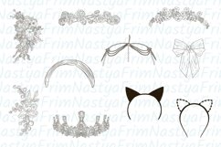 Procreate Hair Decor Stamps &amp; Brushes Product Image 2
