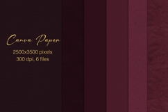 Red Plum Digital Paper, Burgundy Pack Graphic Product Image 1