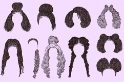 Procreate Afro Hair Stamps &amp; Brushes set 1 Product Image 3