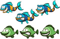 Fishes With Different Expressions Product Image 1