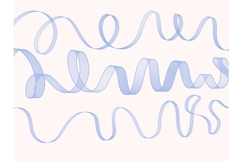 Procreate Dynamic Ribbon Brush Pack for illustration Product Image 5