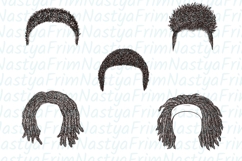 Procreate Afro Hair Stamps &amp; Brushes set 1 Product Image 3