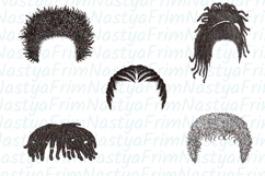 Procreate Afro Hair Stamps &amp; Brushes set 1 Product Image 2