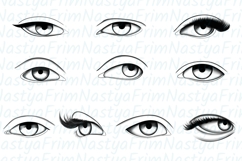 Procreate Eye Stamps &amp; Brushes set 1 Product Image 3