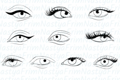 Procreate Eye Stamps &amp; Brushes set 2 Product Image 2