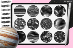 200 Procreate Galaxy Universe Textures brushes Product Image 2