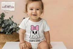 Baby Boo Ghost | Halloween Sublimation Design| Png Product Image 2
