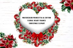 Christmas Flower Heart Frames Product Image 1
