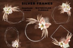 Pampass Grass Silver Frame Product Image 3