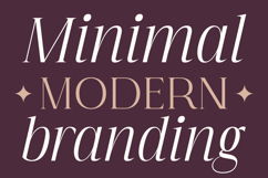 Imperial Aureas Minimal Modern Serif with Italic Product Image 5