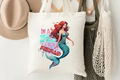 In a sea of fish be a mermaid Sublimation PNG Product Image 3