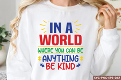 In a world where you can SVG, Autism Teacher SVG Product Image 1