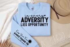 In every adversity lies opportunity Sleeve SVG Design Product Image 3