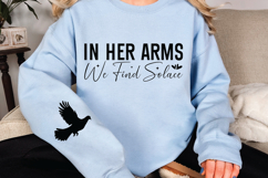 In her arms we find solace Sleeve SVG Design Product Image 2