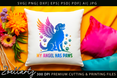 My Angel Has Paws SVG for Cricut Memorial Sign SVG Cut File Product Image 9