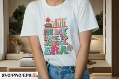 In My Back to School Era School Teacher SVG T-shirt Design Product Image 3