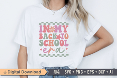 In My Back To School Era SVG File | Back to School Retro SVG Product Image 2