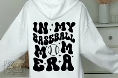In My Baseball Mom Era SVG - Baseball Mama Shirt - Sport Mom Product Image 1