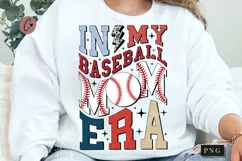 In My Baseball Mom Era PNG | Baseball PNG Product Image 1